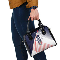 Custom USA Soccer Shoulder Handbag Play With Pride - Wonder Print Shop