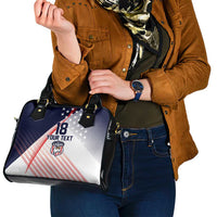 Custom USA Soccer Shoulder Handbag Play With Pride - Wonder Print Shop