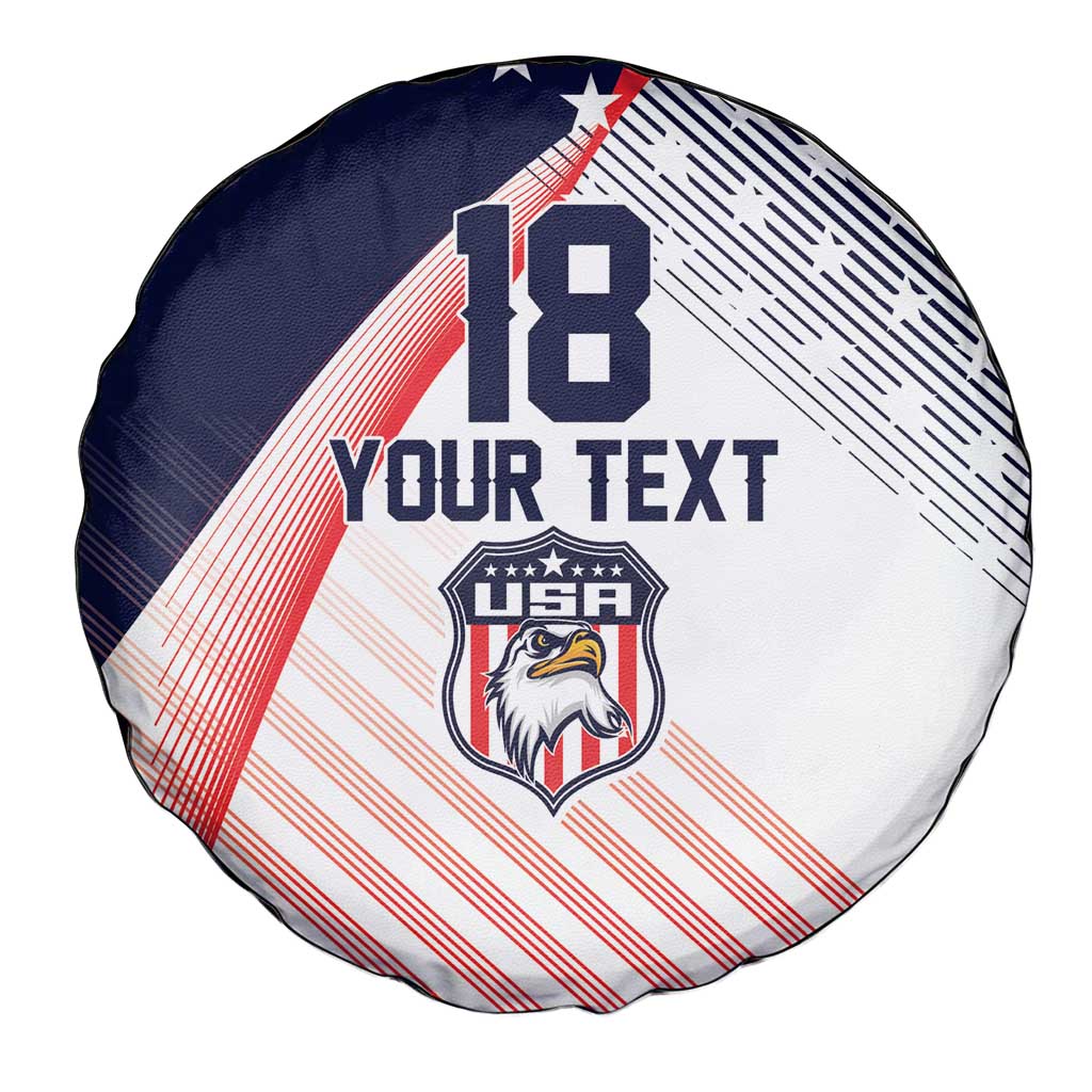 Custom USA Soccer Spare Tire Cover Play With Pride - Wonder Print Shop