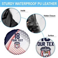 Custom USA Soccer Spare Tire Cover Play With Pride - Wonder Print Shop