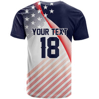 Custom USA Soccer T Shirt Play With Pride - Wonder Print Shop