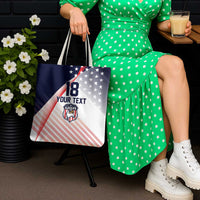 Custom USA Soccer Tote Bag Play With Pride - Wonder Print Shop