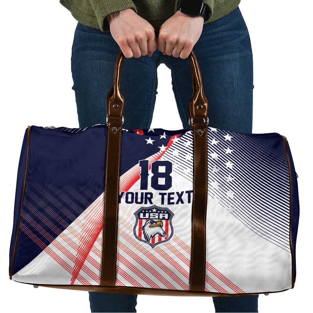 Custom USA Soccer Travel Bag Play With Pride - Wonder Print Shop