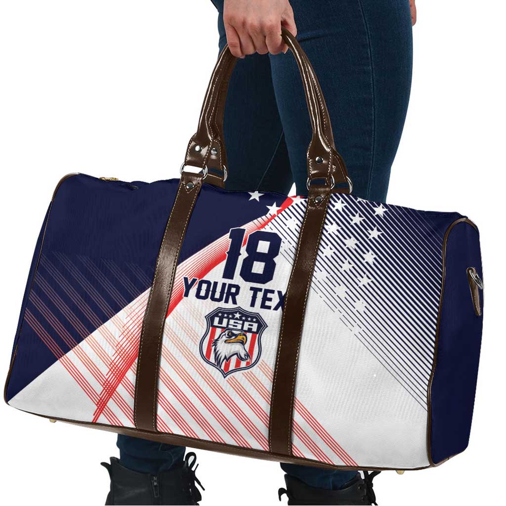 Custom USA Soccer Travel Bag Play With Pride - Wonder Print Shop
