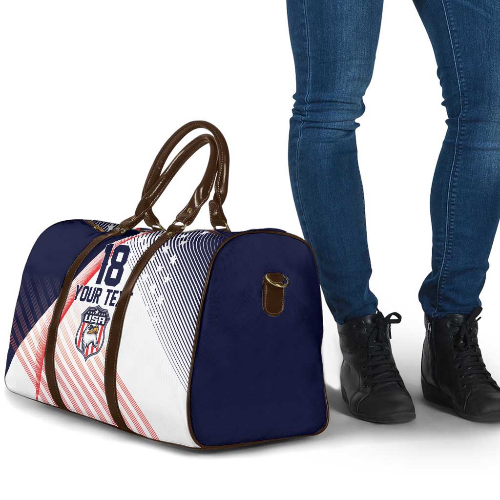 Custom USA Soccer Travel Bag Play With Pride - Wonder Print Shop