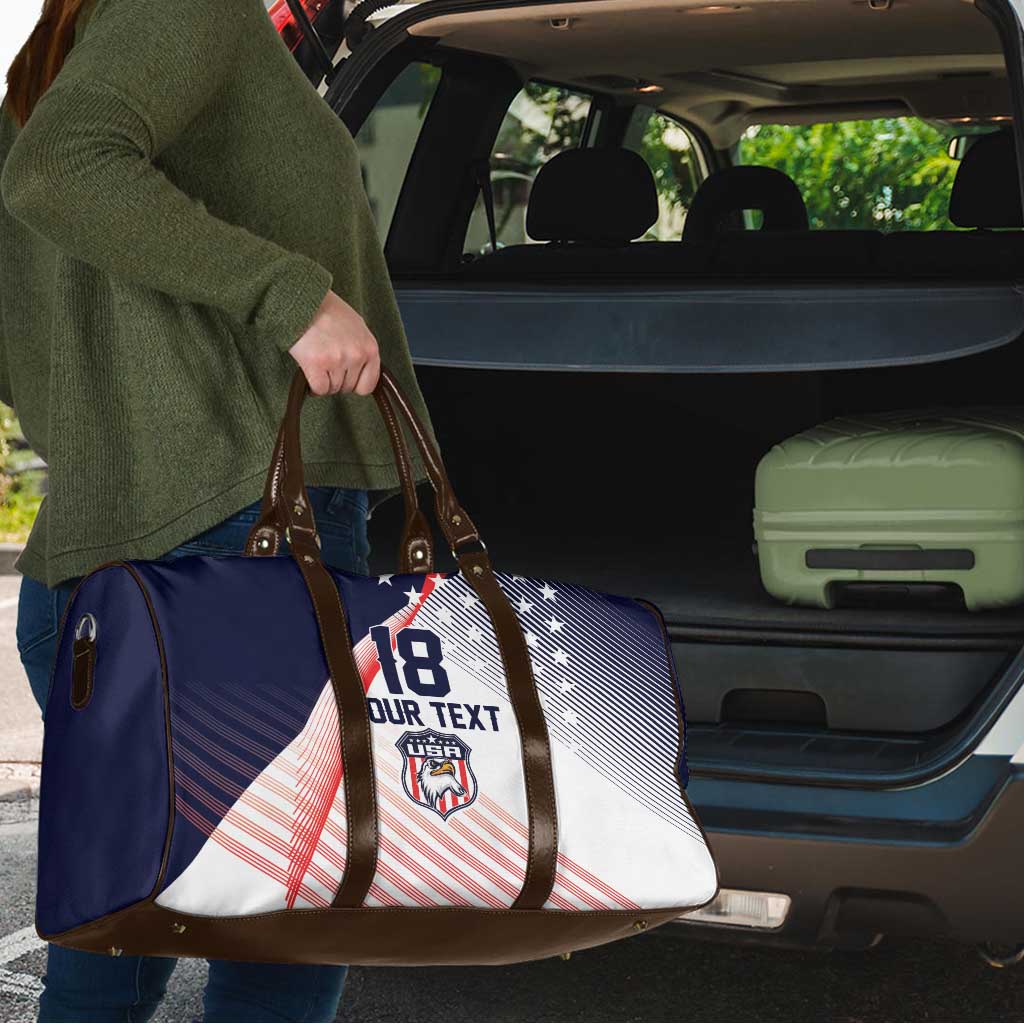 Custom USA Soccer Travel Bag Play With Pride - Wonder Print Shop