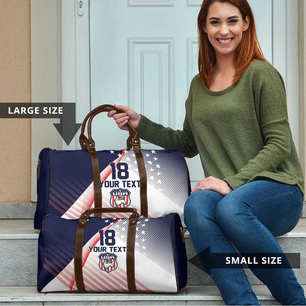 Custom USA Soccer Travel Bag Play With Pride - Wonder Print Shop