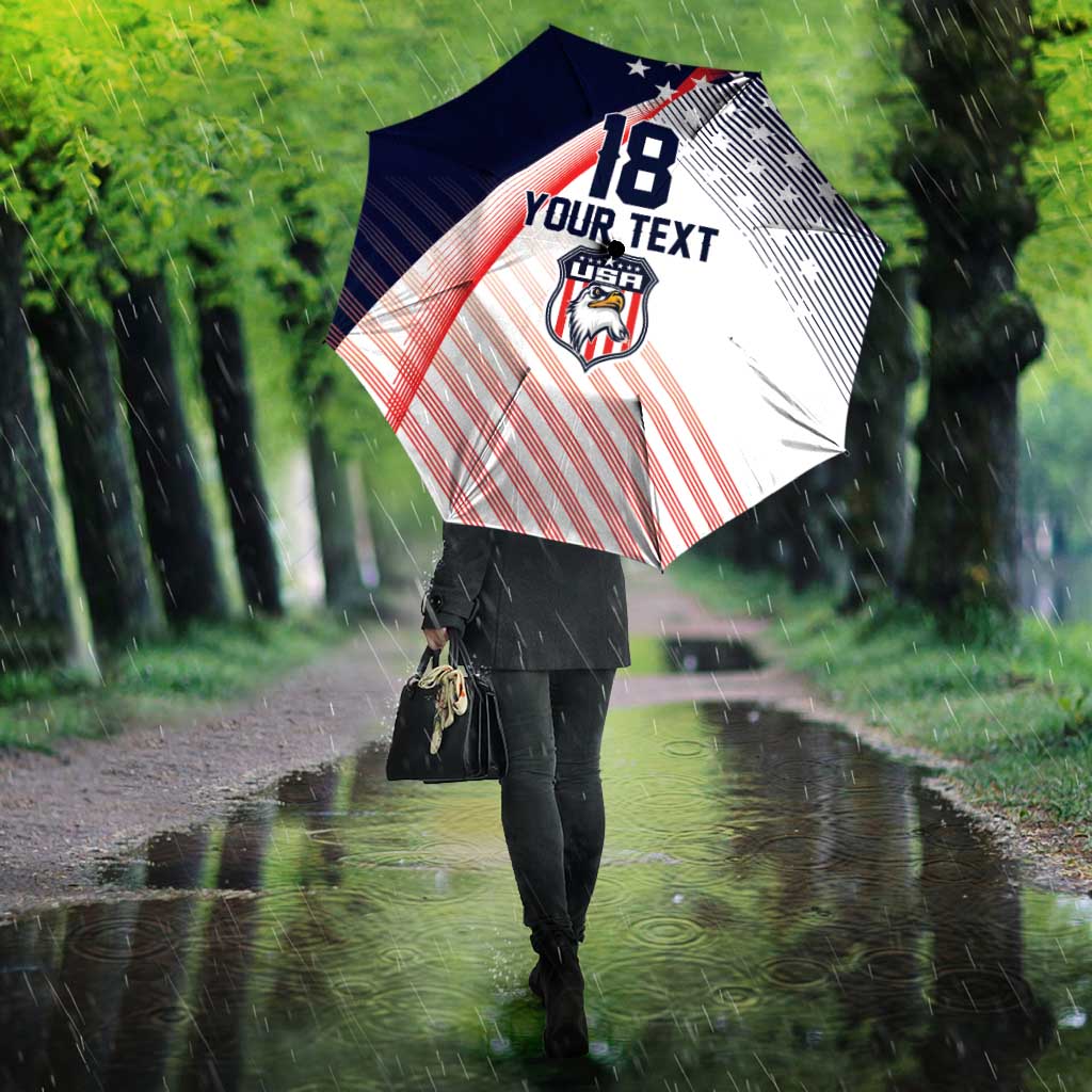 Custom USA Soccer Umbrella Play With Pride - Wonder Print Shop