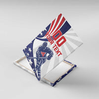 Custom United States Ice Hockey Canvas Wall Art USA Go Champions