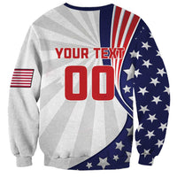 Custom United States Ice Hockey Sweatshirt USA Go Champions