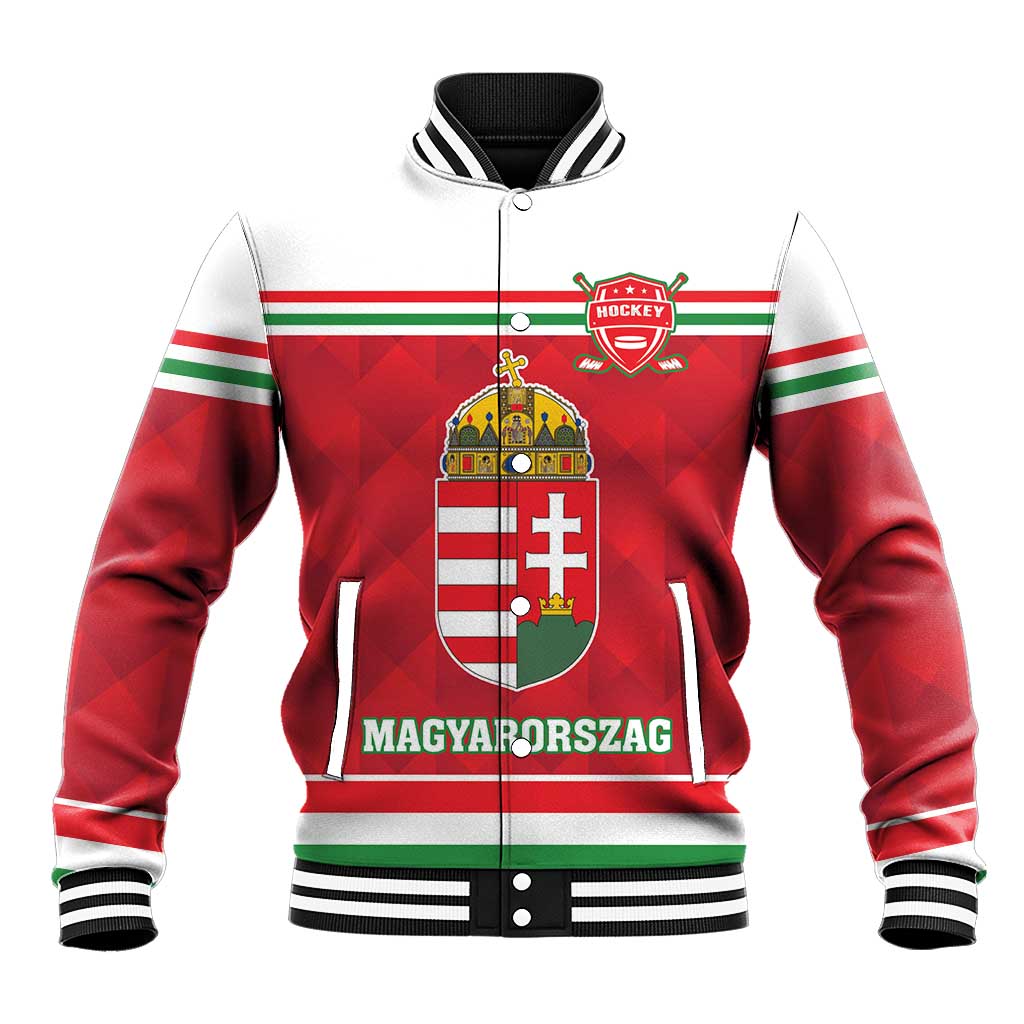 Custom Hungary Hockey Baseball Jacket Magyarorszag Sporty Style