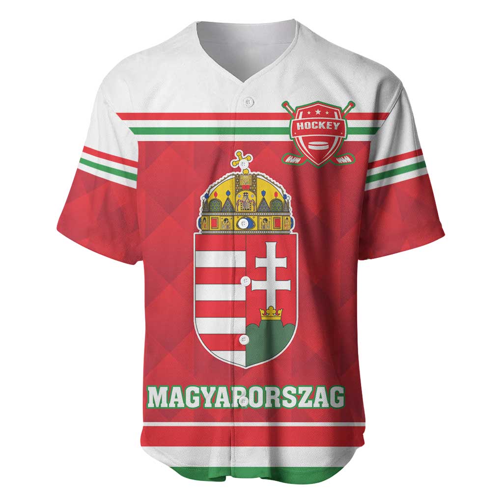 Custom Hungary Hockey Baseball Jersey Magyarorszag Sporty Style