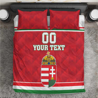 Custom Hungary Hockey Bedding Set Magyarorszag Sporty Style