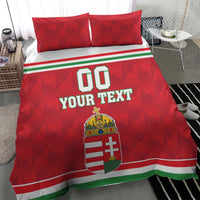Custom Hungary Hockey Bedding Set Magyarorszag Sporty Style