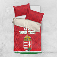 Custom Hungary Hockey Bedding Set Magyarorszag Sporty Style