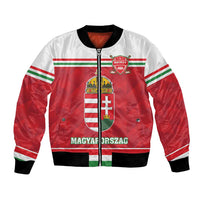 Custom Hungary Hockey Bomber Jacket Magyarorszag Sporty Style