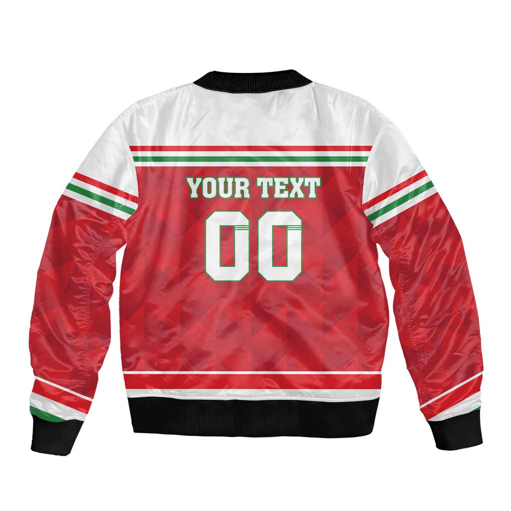 Custom Hungary Hockey Bomber Jacket Magyarorszag Sporty Style