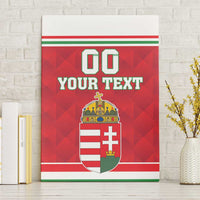 Custom Hungary Hockey Canvas Wall Art Magyarorszag Sporty Style