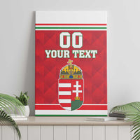 Custom Hungary Hockey Canvas Wall Art Magyarorszag Sporty Style