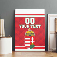 Custom Hungary Hockey Canvas Wall Art Magyarorszag Sporty Style