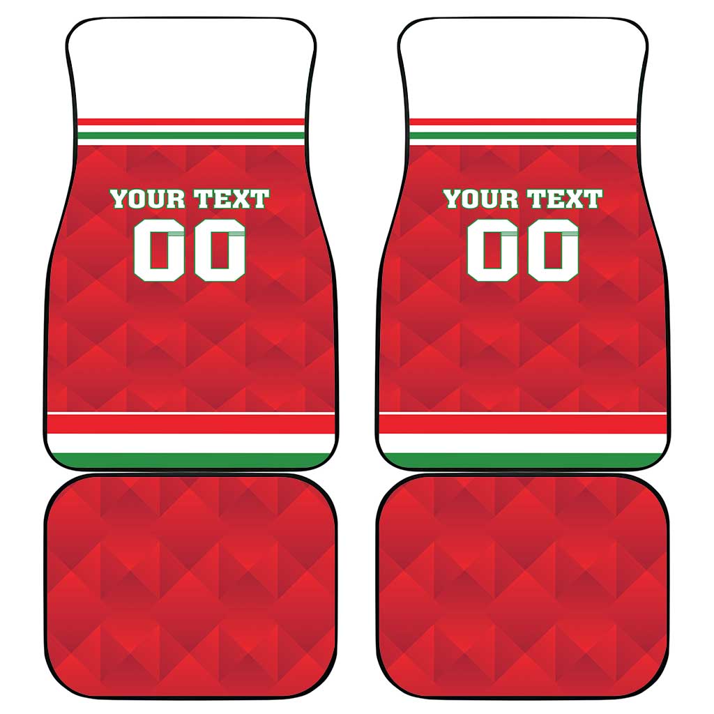 Custom Hungary Hockey Car Mats Magyarorszag Sporty Style