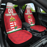 Custom Hungary Hockey Car Seat Cover Magyarorszag Sporty Style