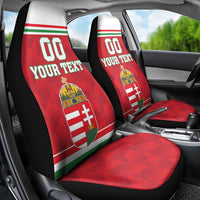 Custom Hungary Hockey Car Seat Cover Magyarorszag Sporty Style