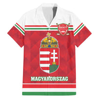 Custom Hungary Hockey Family Matching Mermaid Dress and Hawaiian Shirt Magyarorszag Sporty Style