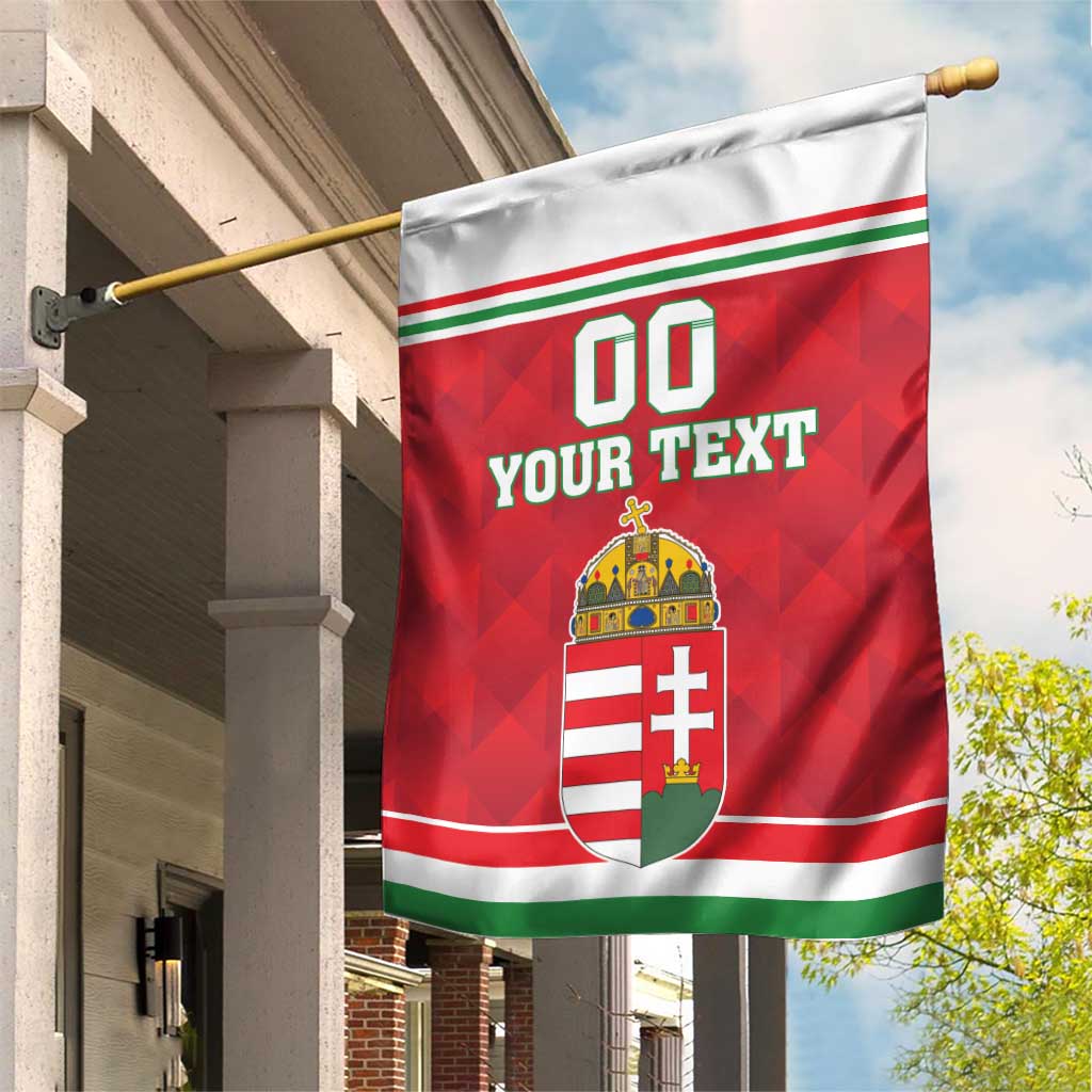 Custom Hungary Hockey Garden Flag Magyarorszag Sporty Style