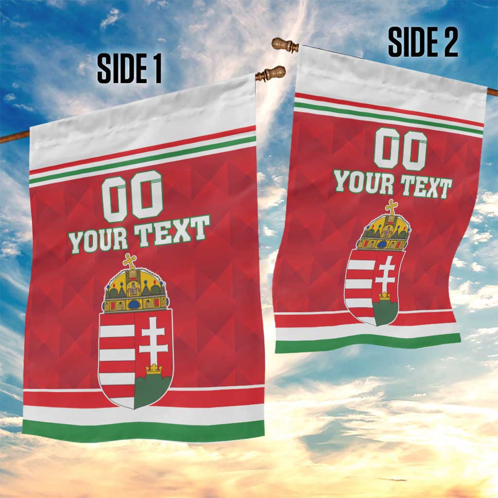Custom Hungary Hockey Garden Flag Magyarorszag Sporty Style