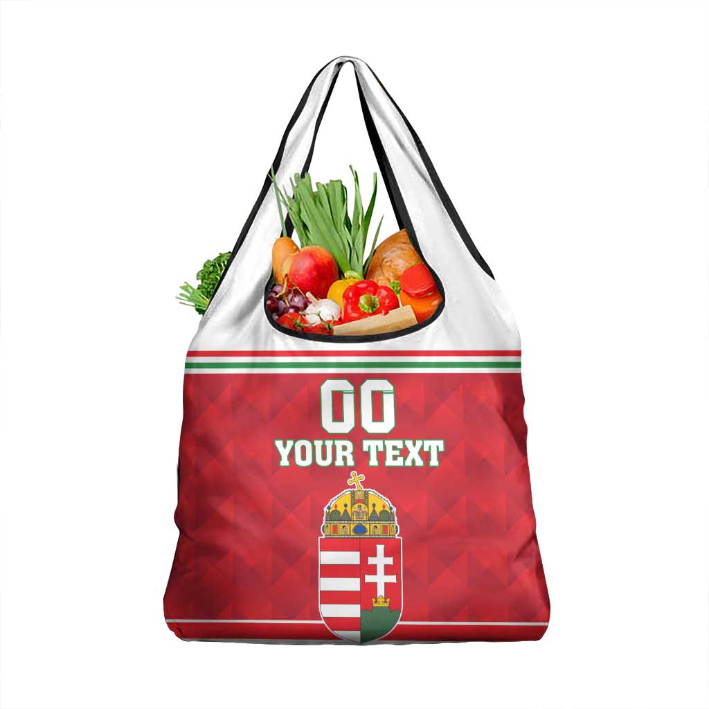 Custom Hungary Hockey Grocery Bag Magyarorszag Sporty Style