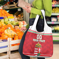 Custom Hungary Hockey Grocery Bag Magyarorszag Sporty Style
