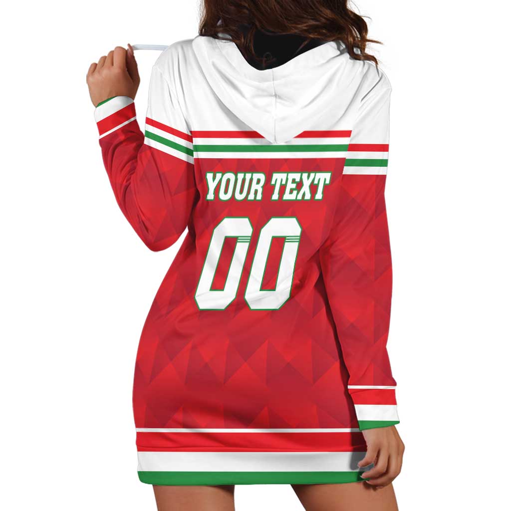 Custom Hungary Hockey Hoodie Dress Magyarorszag Sporty Style