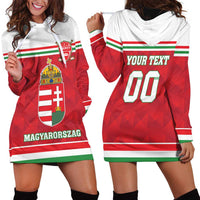 Custom Hungary Hockey Hoodie Dress Magyarorszag Sporty Style