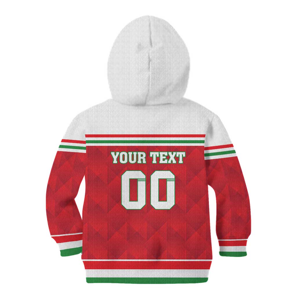 Custom Hungary Hockey Kid Hoodie Magyarorszag Sporty Style