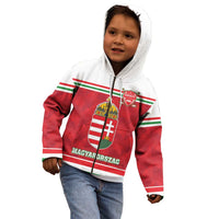 Custom Hungary Hockey Kid Hoodie Magyarorszag Sporty Style