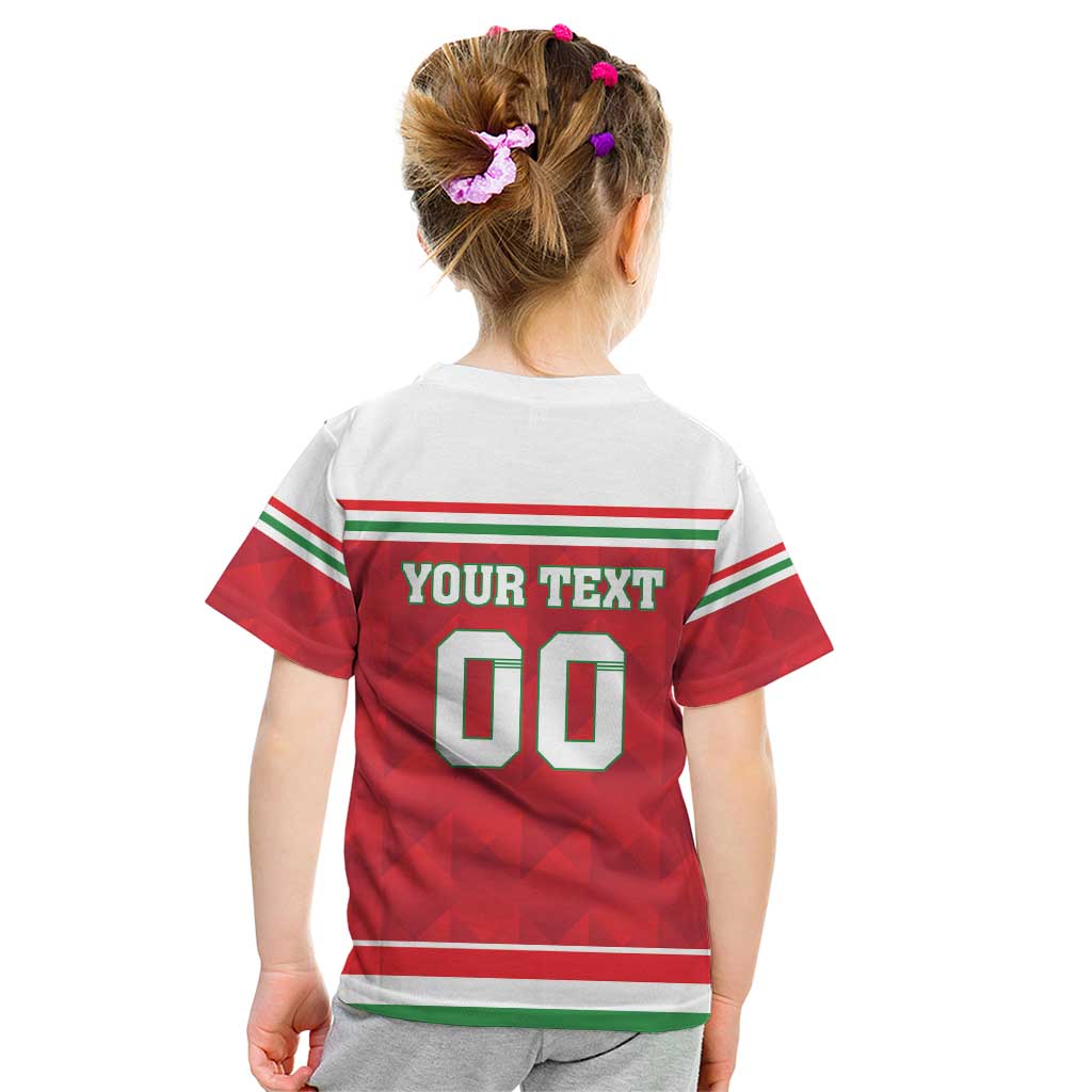 Custom Hungary Hockey Kid T Shirt Magyarorszag Sporty Style