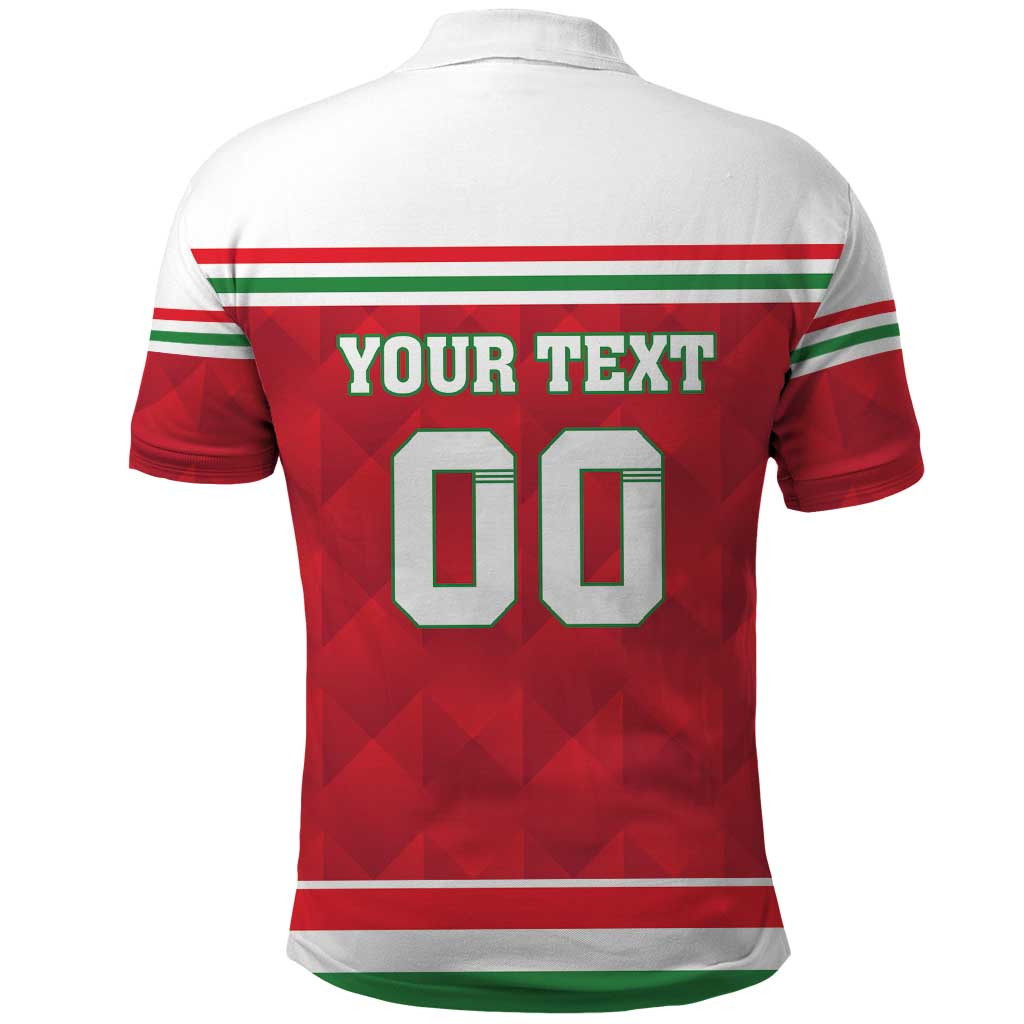 Custom Hungary Hockey Polo Shirt Magyarorszag Sporty Style