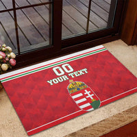 Custom Hungary Hockey Rubber Doormat Magyarorszag Sporty Style