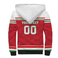 Custom Hungary Hockey Sherpa Hoodie Magyarorszag Sporty Style