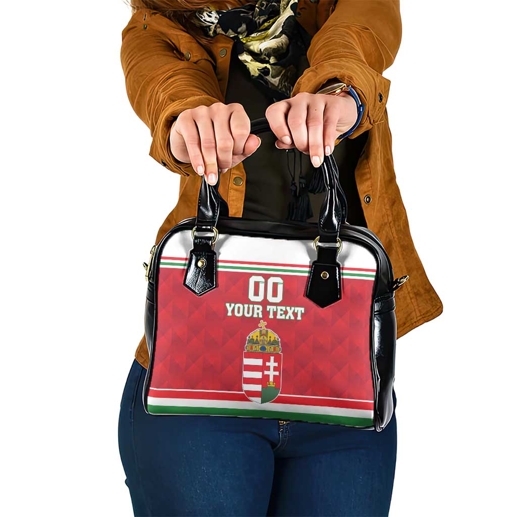 Custom Hungary Hockey Shoulder Handbag Magyarorszag Sporty Style