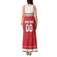 Custom Hungary Hockey Tank Maxi Dress Magyarorszag Sporty Style