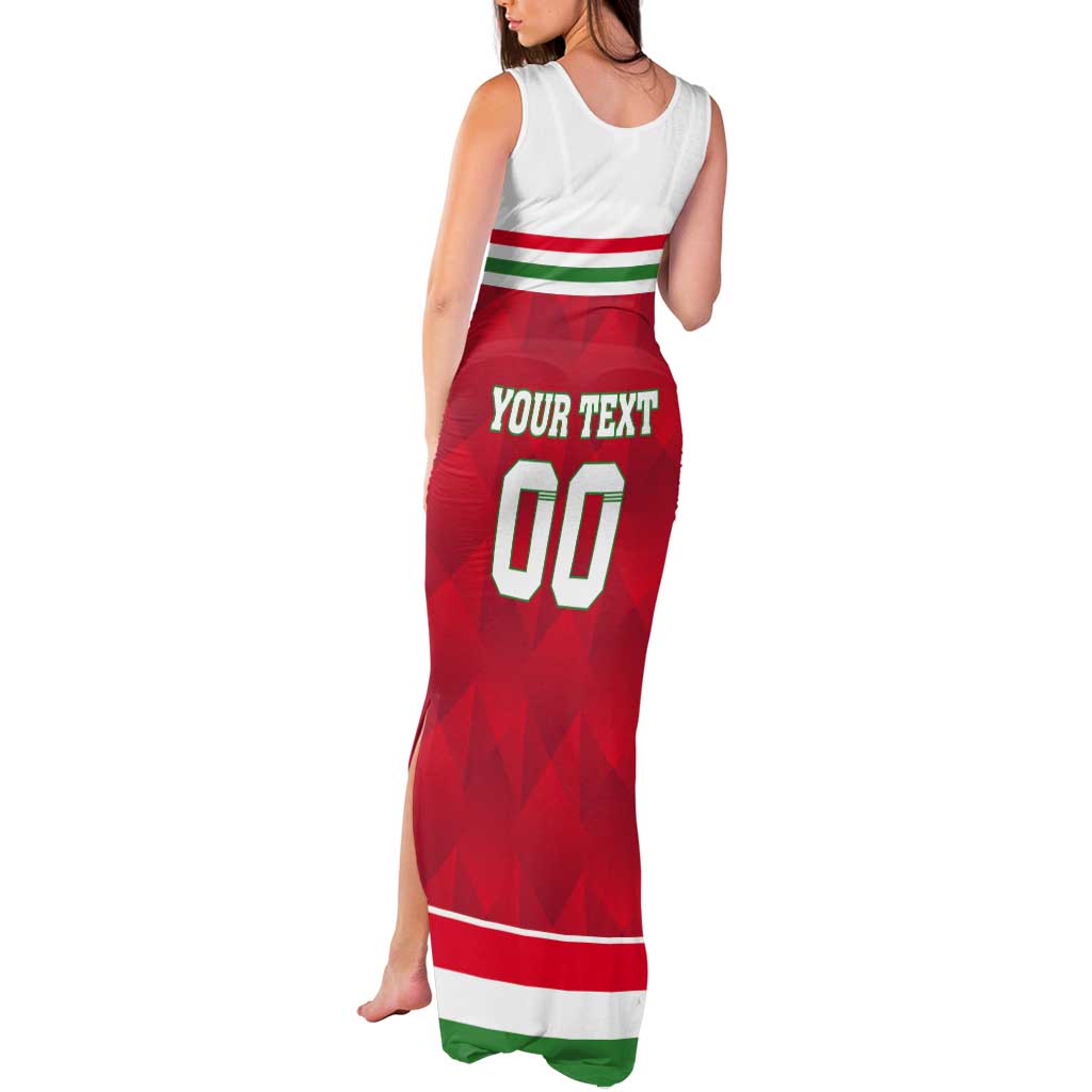 Custom Hungary Hockey Tank Maxi Dress Magyarorszag Sporty Style