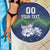 Custom Slovenia Hockey Beach Blanket Slovenija Lynx Mascot