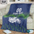 Custom Slovenia Hockey Blanket Slovenija Lynx Mascot