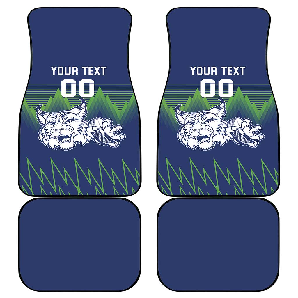 Custom Slovenia Hockey Car Mats Slovenija Lynx Mascot