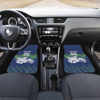Custom Slovenia Hockey Car Mats Slovenija Lynx Mascot