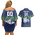 Custom Slovenia Hockey Couples Matching Off Shoulder Short Dress and Hawaiian Shirt Slovenija Lynx Mascot