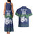 Custom Slovenia Hockey Couples Matching Tank Maxi Dress and Hawaiian Shirt Slovenija Lynx Mascot