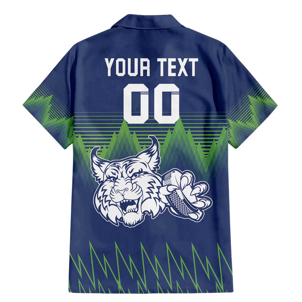 Custom Slovenia Hockey Family Matching Mermaid Dress and Hawaiian Shirt Slovenija Lynx Mascot